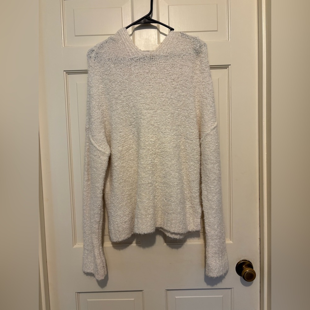 Women’s Sweater hoodie long sleeve travel party winter hood pullover blouse top